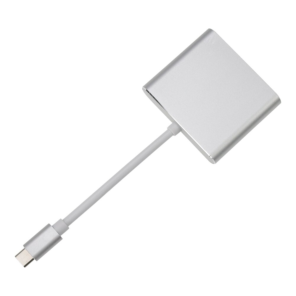ο 3 in 1 Type C-HDMI ȣȯ USB 3.0   ȯ USB-C 3.1  for Mac Air Pro Ｚ S8 ȭ Ʈ 10